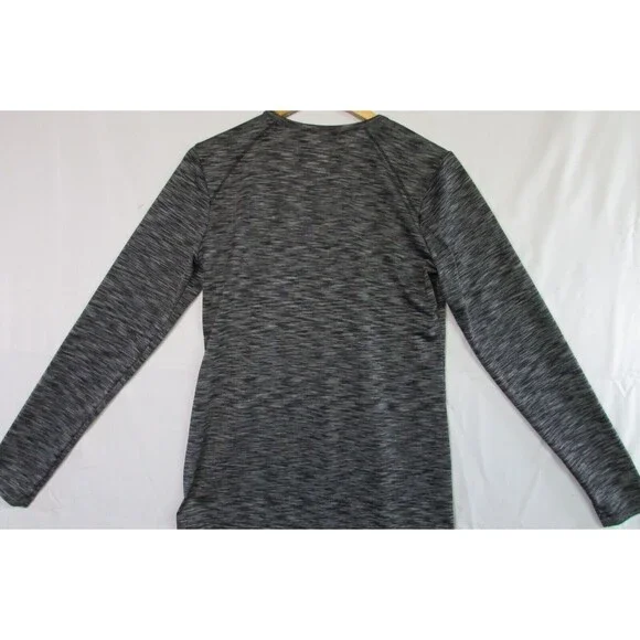 Dickies Men's Long Sleeve Black Gray Pullover Compression Shirt Small - Picture 6 of 9